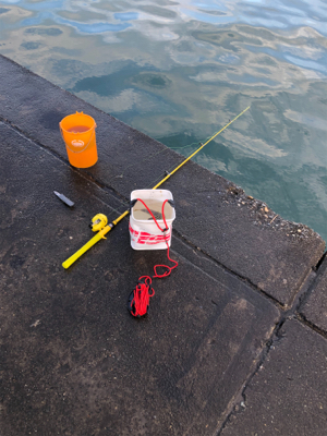 雨がやんだので