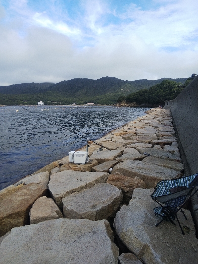 室津のキス釣り