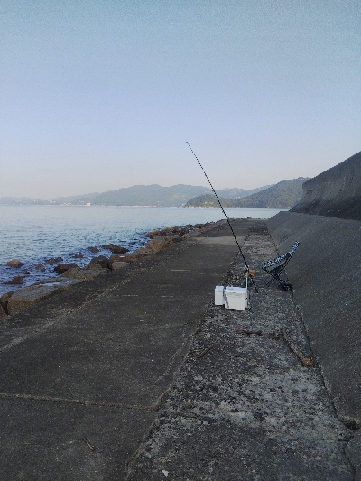 苅屋のキス釣り