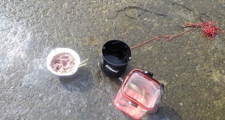 雨の切り目でアジをお狙いスクランブル発信！！