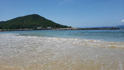 暑い。。雨の前に。