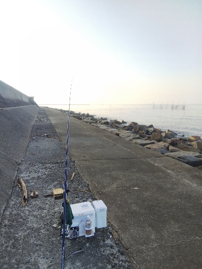 苅屋のキス釣り