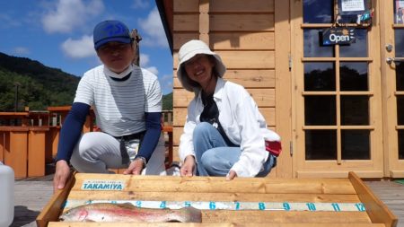 フィッシングレイクたかみや 釣果