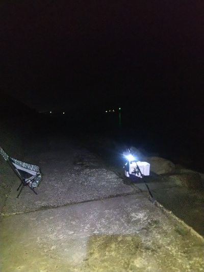 苅屋海岸のキス釣り