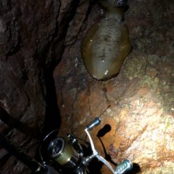 台風ウネリで苦戦