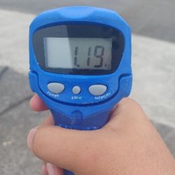 まさかのキロアップ