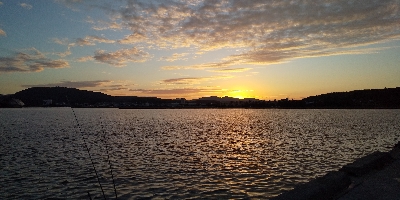 タチウオ夜釣り