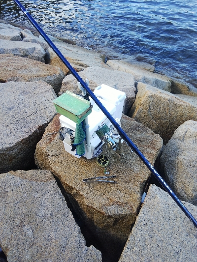 室津のキス釣り