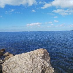 大塩海岸のキス釣り