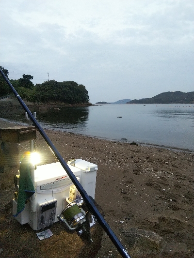 室津のキス釣り