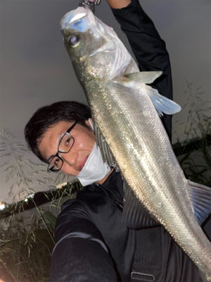 荒川シーバス連発