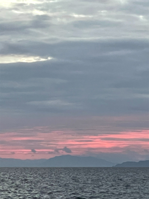 波と風と潮が…