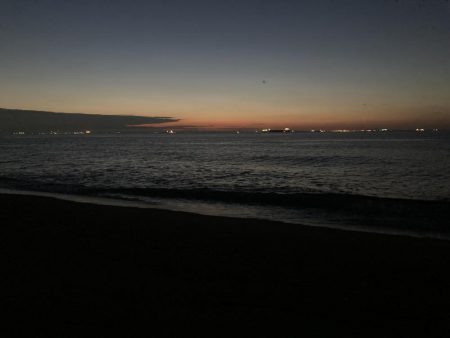 ジグサビキでアジ釣り