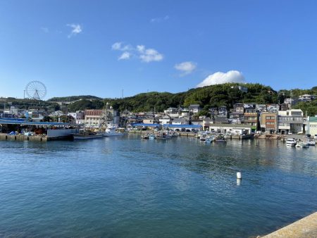 旧波止場で穴釣り！