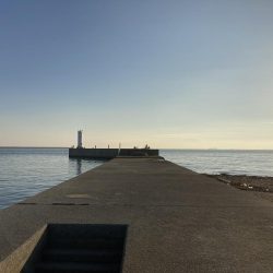 ジグサビキでアジ釣り