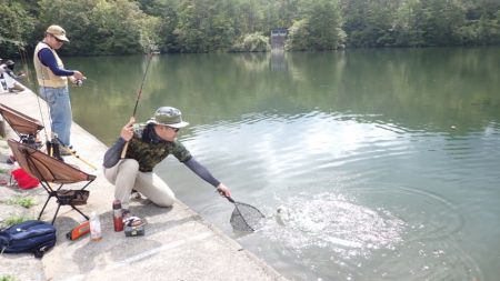 フィッシングレイクたかみや 釣果