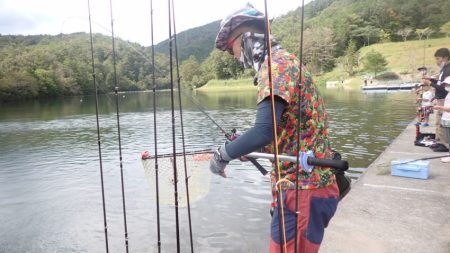 フィッシングレイクたかみや 釣果