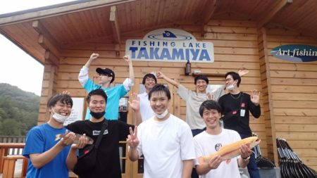 フィッシングレイクたかみや 釣果