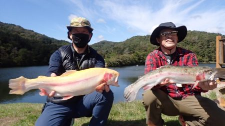 フィッシングレイクたかみや 釣果