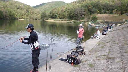 フィッシングレイクたかみや 釣果