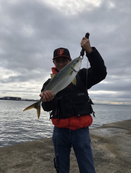 西宮ケーソン ギリギリメジロ上がりました