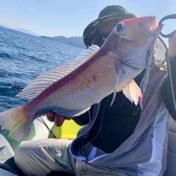 マイボートでアマダイ狙い！