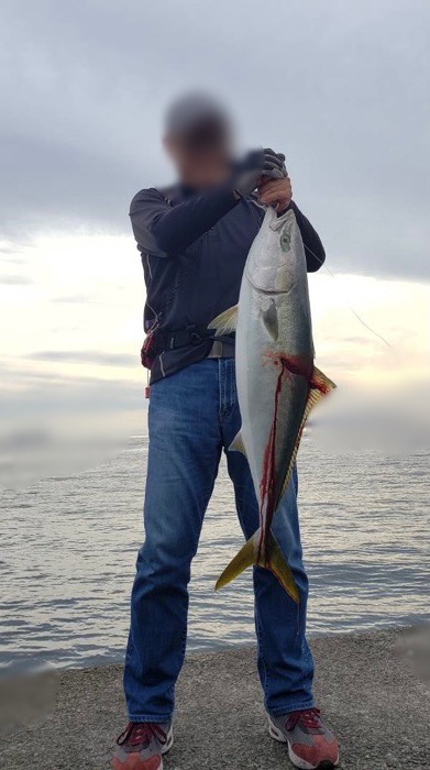 自己新記録　鰤ゲット