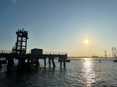 ケーソンでプラッギング