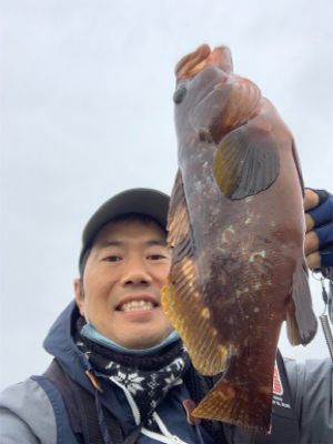 キジハタ釣れました