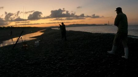 二刀流で釣る。