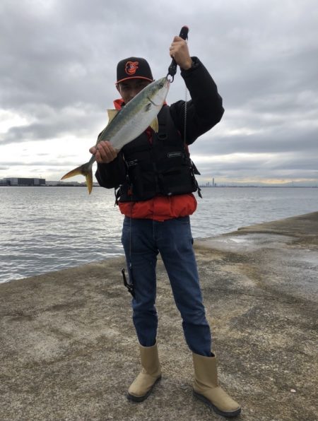 西宮ケーソン ギリギリメジロ上がりました