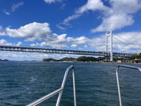 久しぶりの下津井沖