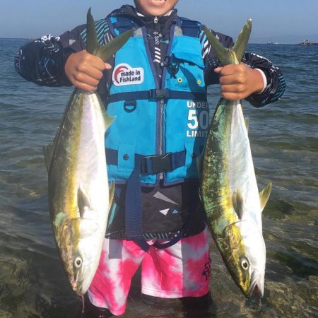 息子とナブラ打ちへ。