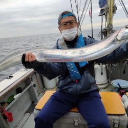 人生初の太刀魚は東京湾ドラゴン！