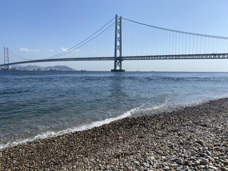 初エギング！昼間に釣り上げた。