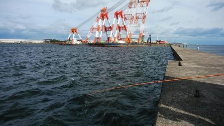 強風の播磨新島釣行