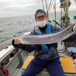 人生初の太刀魚は東京湾ドラゴン！