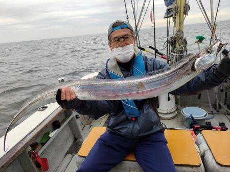 人生初の太刀魚は東京湾ドラゴン！