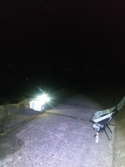 苅屋のキス釣り