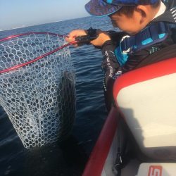 息子とナブラ打ちへ。