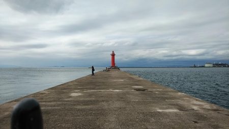 強風の播磨新島釣行