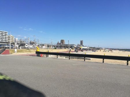 2021/10/30 須磨海岸~漁港ちょい投げ釣り