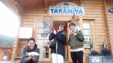 フィッシングレイクたかみや 釣果