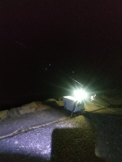 苅屋海岸のキス釣り