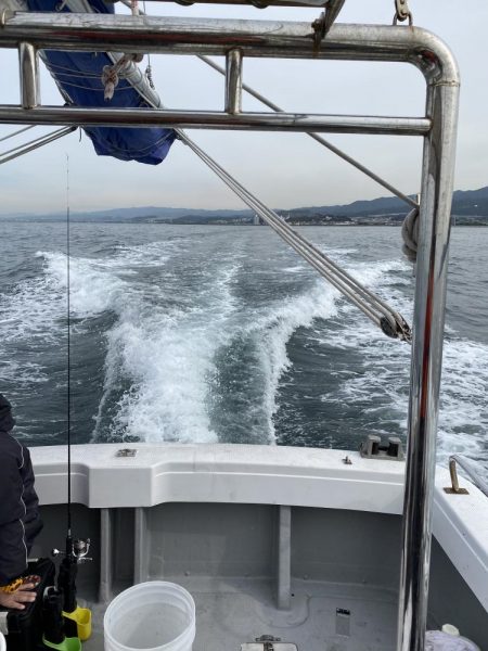 船からカワハギ