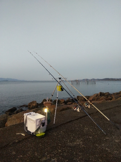 苅屋海岸のキス釣り