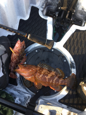 コンパクトカヤックフィッシング