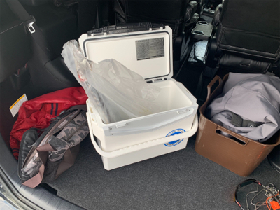 念願の80センチ近いサワラ。