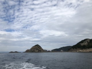 神谷荘さんで磯カゴ