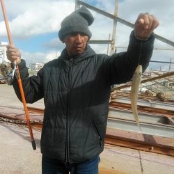 強風の江井ヶ島釣行